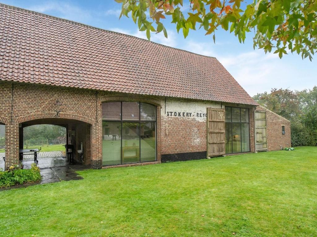 Holiday Home In Beernem With Shared Sauna Exterior foto